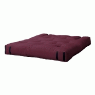 CANAPÉ FUTON STANDARD CONVERTIBLE HIPPO SOFA COULEUR BORDEAUX_1