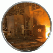 Miroir industrie et logistique - en acier inoxydable - pour environnements contraints et contrôle 2 directions_1