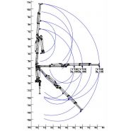 Grue auxiliaire R 110 S3S - Bob Spa - Capacité de levage 110 kNm - Extensions hydrauliques et rotation 425°_1