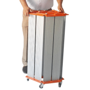 Rampes enroulables à roues - aluminium anticorrosion - pour obstacles jusqu'à 5-6 marches_1