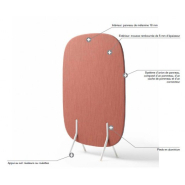 Cloison acoustique Noray PATTIO avec table haute - Référence 8019 CA F - Fabrication espagnole - FORMA 5_1