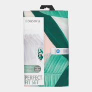 Housse de table à repasser taille C -124 x 45 cm, set complet - Tropical Leaves pour table Brabantia_1