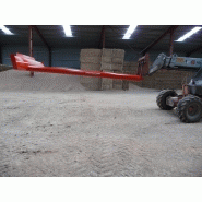 Lame réhausse tas - 2.40m de largeur - 4m d'allonge - compatible chargeurs et télescopiques_1