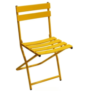 Lot de 20 chaises pliantes avec piétement en acier - Square_1
