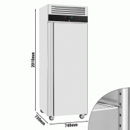 Armoire congélateur en inox porte pleine - 600 L_1