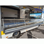 Camion marché panoramique Renault Master 5m50 – Vitre bombée BCC + plan granité noir – 1095_1