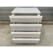 Meuble sous paillasse de laboratoire d'occasion - 4 tiroirs - Réf. P21091215_1