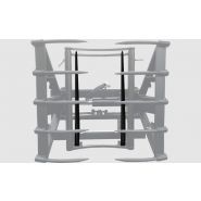 Pince hydraulique avec ouverture synchronisée des bras