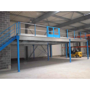 Plateforme mezzanine  sur poteaux_1