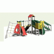 Structure de jeux combinées en inox - 4 tours - Gamme Neo - NEO41201I - Crea Equipements_1