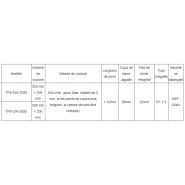 TPS-204-3020 - Piqueuse plate électronique - Topeagle International Ltd. - Gamme de couture 300 mm × 200 mm pour matériaux extra lourds_1