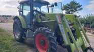 Claas AXOS 340 + chargeur frontal MX FL80 – 115 ch - 4 roues motrices - 2011_1