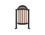 Corbeille Ronde - 60L en HPL - Urbéo_1