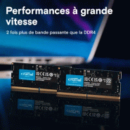 Crucial CT64G56C46S5 module de mémoire 64 Go 1 x 64 Go DDR5_1