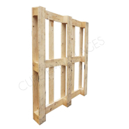 Palette standard mi lourde  -  1200 x 1000 - MLD - 3 semelles - 5 planches - Disponible en recyclée ou neuve_1