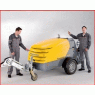 Pompe à chape M 740 avec moteur diesel 3 cylindres