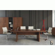 Table de réunion 6 personnes Status - MDD - Non, Wenge_1