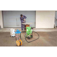 Aérogommage sans poussière - Kit d'aspiration électrique tous abrasifs (sauf grenaille) - SP18_1