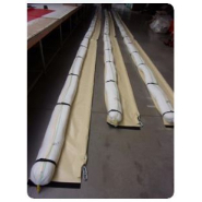 Barrage flottant anti-pollution hydrophobe absorbant - Dimensions : 3 m x 13 cm - Absorption 230 L_1