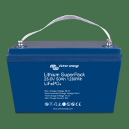 Batterie lithium 50Ah 24V SuperPack Victron - BMS intégré - 5000 cycles - Rendement 92%_1