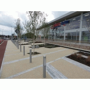 Borne lumineuse d'éclairage public - LED 16W - Acier inoxydable ou aluminium - Hauteur 0,84 à 4m_2