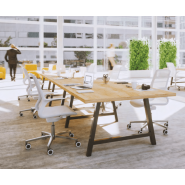 Cohésion - Tables coworking modernes et épurées - Buronomic_1