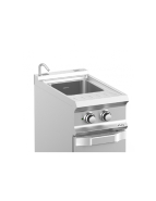 Cuiseur à pâtes électrique sur placard MBM - Compact, robuste et facile à entretenir avec vidange_1