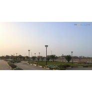 Lampadaire/tête de mât solaire idéale pour éclairer les lotissements et les chemins - 20W/3920 Lumens -  - Konos - SOLUX_1