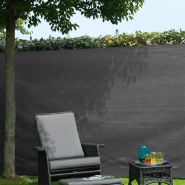 Nature brise-vue de jardin pe 1 x 3 m anthracite 428526_1