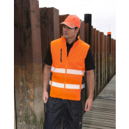 Bodywarmer de sécurité réversible - haute visibilité - Réf: R332X - Marque: Result_1