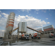 Centrale à béton fixe haute technologie avec faible coût d'exploitation - 240 m3/h - Turkuaz 240 - Semix_1