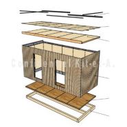 Studio de jardin en kit - Kit&A - 19,50 m² avec bardage bois français et isolation_1
