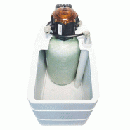 Adoucisseur d'eau sans électricité kube 17l vanne volumétrique mécanique - complet avec accessoires_1