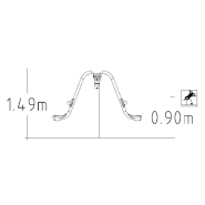 Balançoire rotative à bascule Swingo réf-8057040 - Hags - Pour enfants de 3 à 12 ans_1