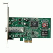 Carte réseau PCI Express à  1 port fibre optique Gigabit Ethernet avec SFP ouvert - Adaptateur NIC PC_1