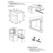 Four multi-fonction encastrable d'occasion - ELECTROLUX - 56L, A, Pyrolyse, Porte froide, Inox_1
