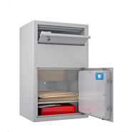 Coffre-fort de dépôt de fonds - Hartmann - Ref SR800 - Homologué anti-effraction classe S1_1