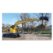 Pelle à chenilles 15 T compacte, profondeur de fouille 5480 mm, idéale pour les travaux de terrassement - disponible en location_1