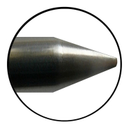 Sonde de température type K - Pénétration Ø6,35 x 205 mm en acier inox 4021S/T - Compatible thermomètres type K_1