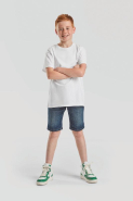 T-shirt Iconic 195 T enfant - 100% coton peigné ringspun - Réf: SC61363_1