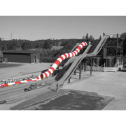 Toboggan fermé à bouée - large choix de couleurs pour les glissières_1