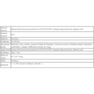 6232 - Masque FFP2 Suzhou Sanical - Anti-poussière de charbon actif - CE EN149, matériaux multicouches non toxiques_1