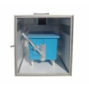 Chambre froide pour cadavre d'animaux - Refroidi jusqu'a 100 kg - Capot de protection - Plancher polyester - Ref : XXX123_1