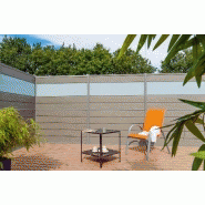 Chapeau de poteau en fonte d'aluminium thermolaqué - Gris clair - H.1.7 x L.5 x P.6.5 cm - Garantie 10 ans_1