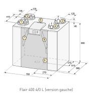 Flair 400 - vmc ventilation mécanique contrôlée - brink - débit de ventilation 400 m3/h_1