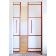 Porte coulissante modèle akemi_1