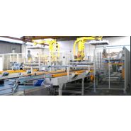 Sagittarius RAPDP EC/FC - Robot palettiseur et dépalettiseur pour boîtes vides et pleines - Clevertech France - Tête magnétique ou à vide_1