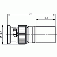 Telegärtner fiche bnc droite à sertir rg 213/u_1