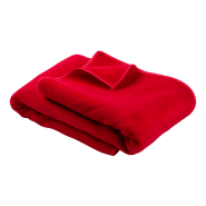 Serviette en microfibre - grande taille - 310 g/m² - couleur rouge - poids 470 g_1
