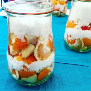 Bocaux en verre WECK Corolle 1750 ml Ø100 mm avec couvercles en verre et joints (clips non inclus) - WN000023_1